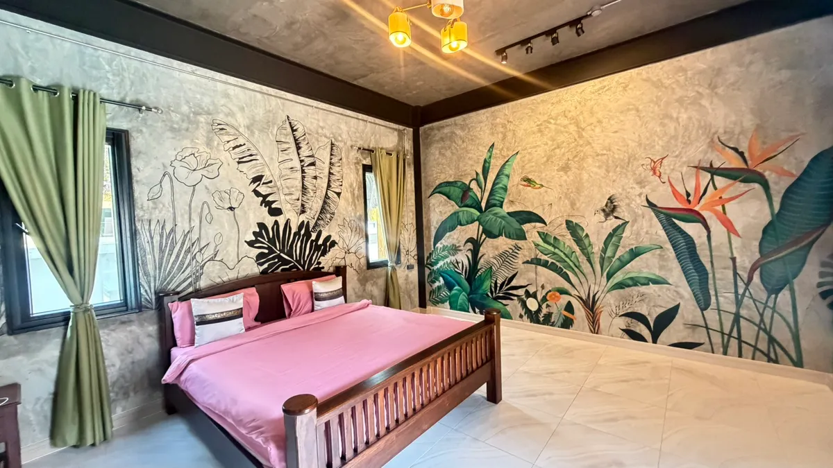 (Friendly Land Pool Villa 2) Two-story loft-style house photo 7