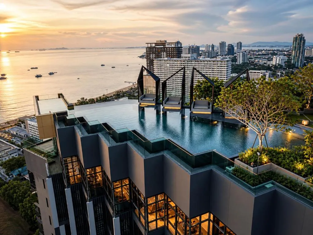 High-Floor Corner 2-Bedroom Condo with Breathtaking Views at The Edge Central Pattaya photo 24