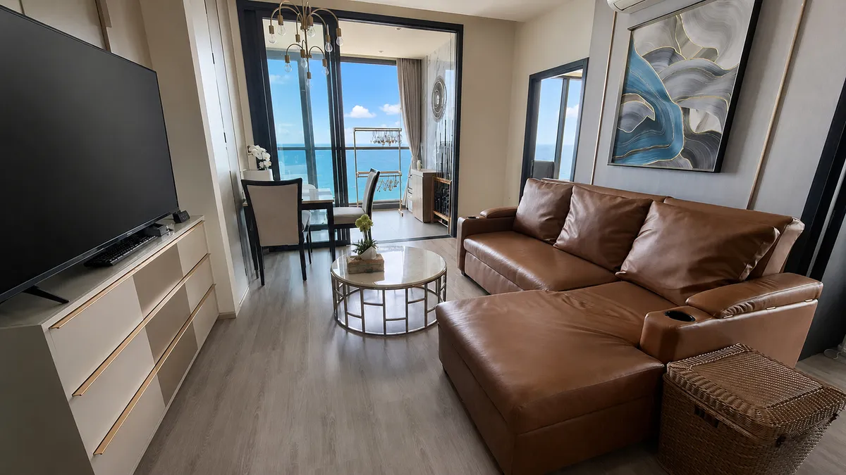 High-Floor Corner 2-Bedroom Condo with Breathtaking Views at The Edge Central Pattaya