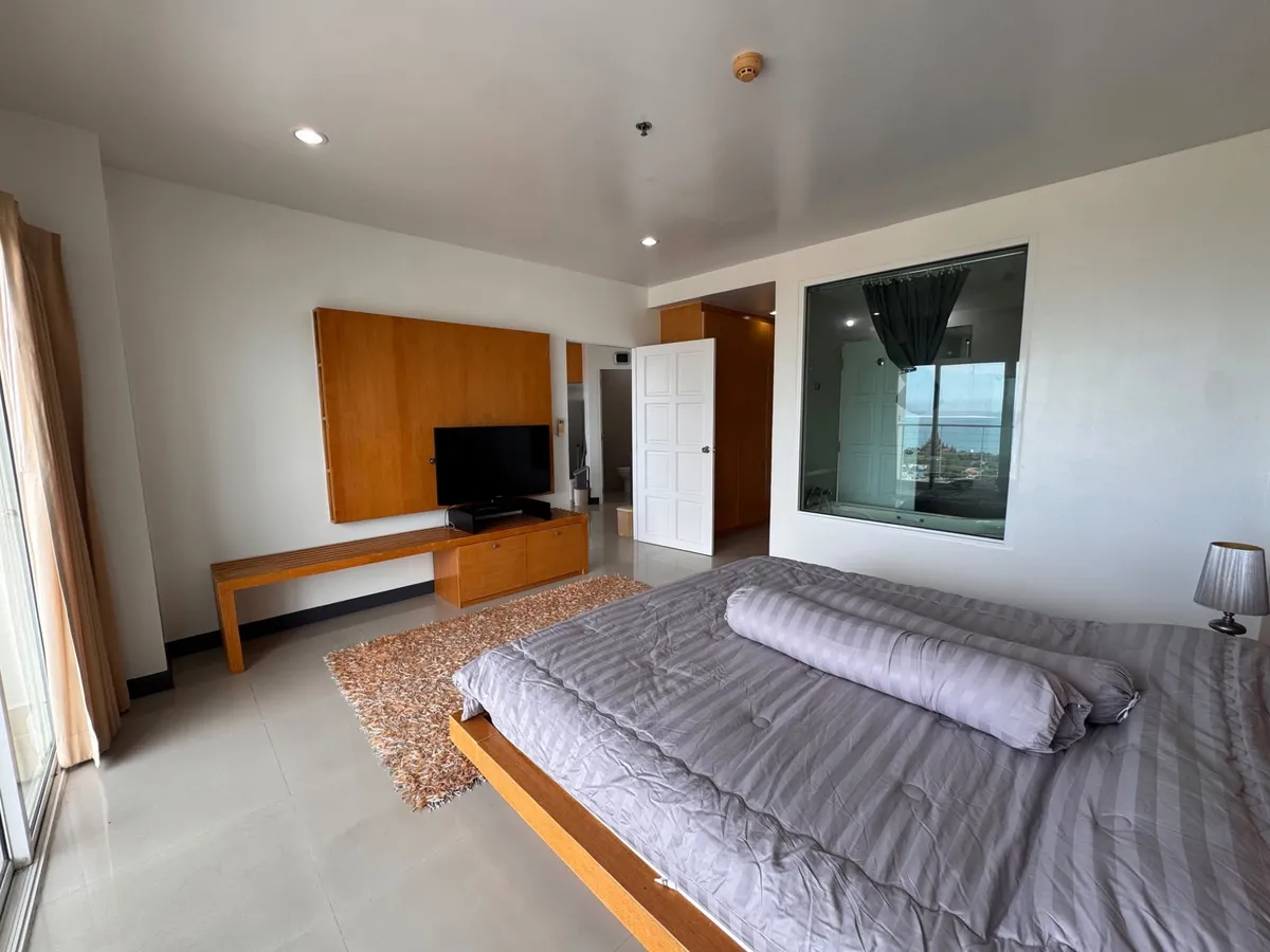 Large 72 Sqm Temple Ocean View 1 Bed 2 Bath Condo For Sale In Wongamat photo 19