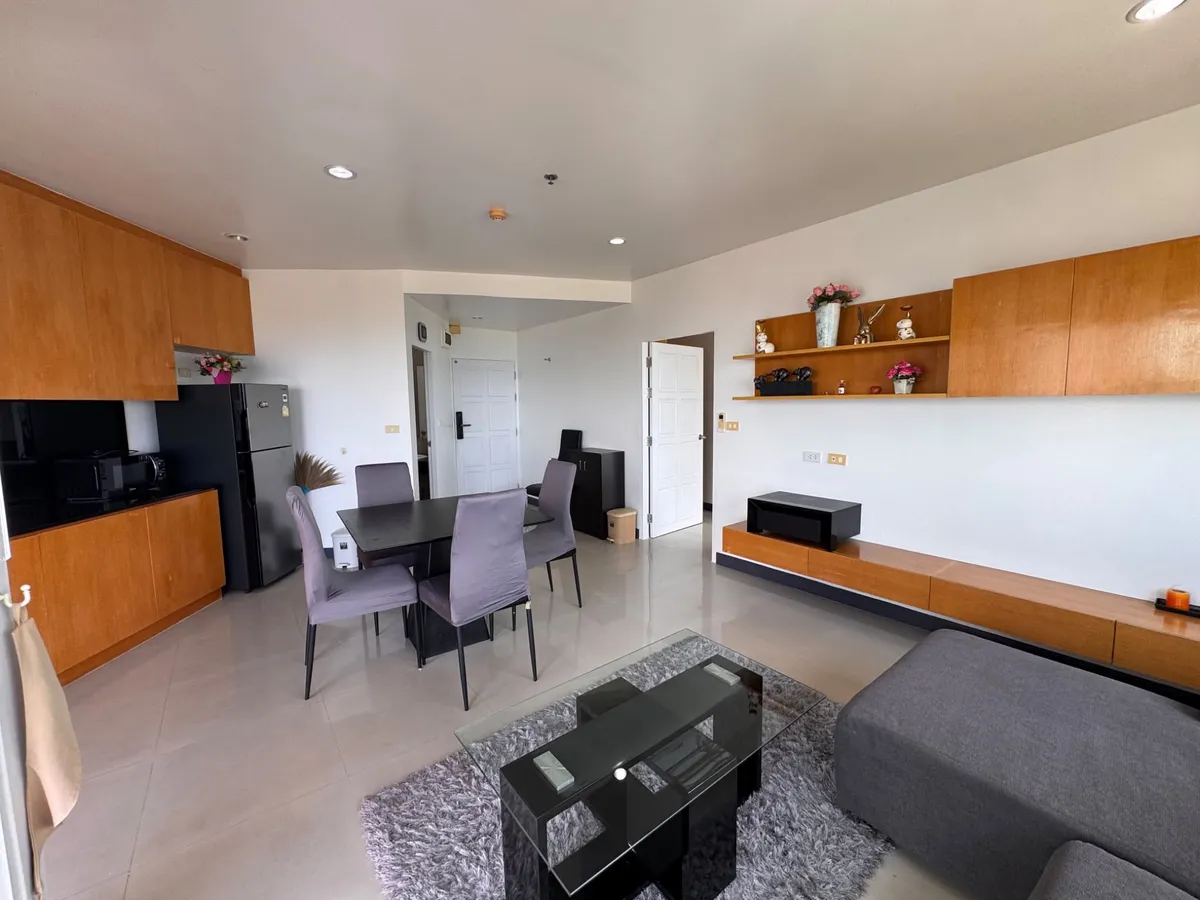 Large 72 Sqm Temple Ocean View 1 Bed 2 Bath Condo For Sale In Wongamat photo 11