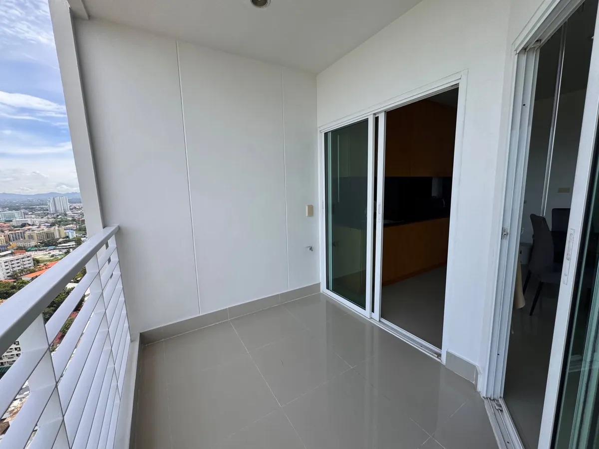 Large 72 Sqm Temple Ocean View 1 Bed 2 Bath Condo For Sale In Wongamat photo 6