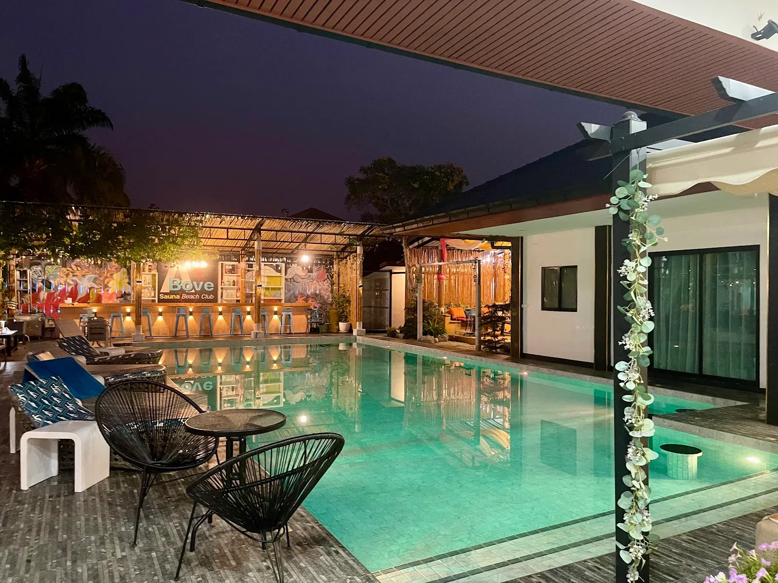 Above Sauna Beach Club