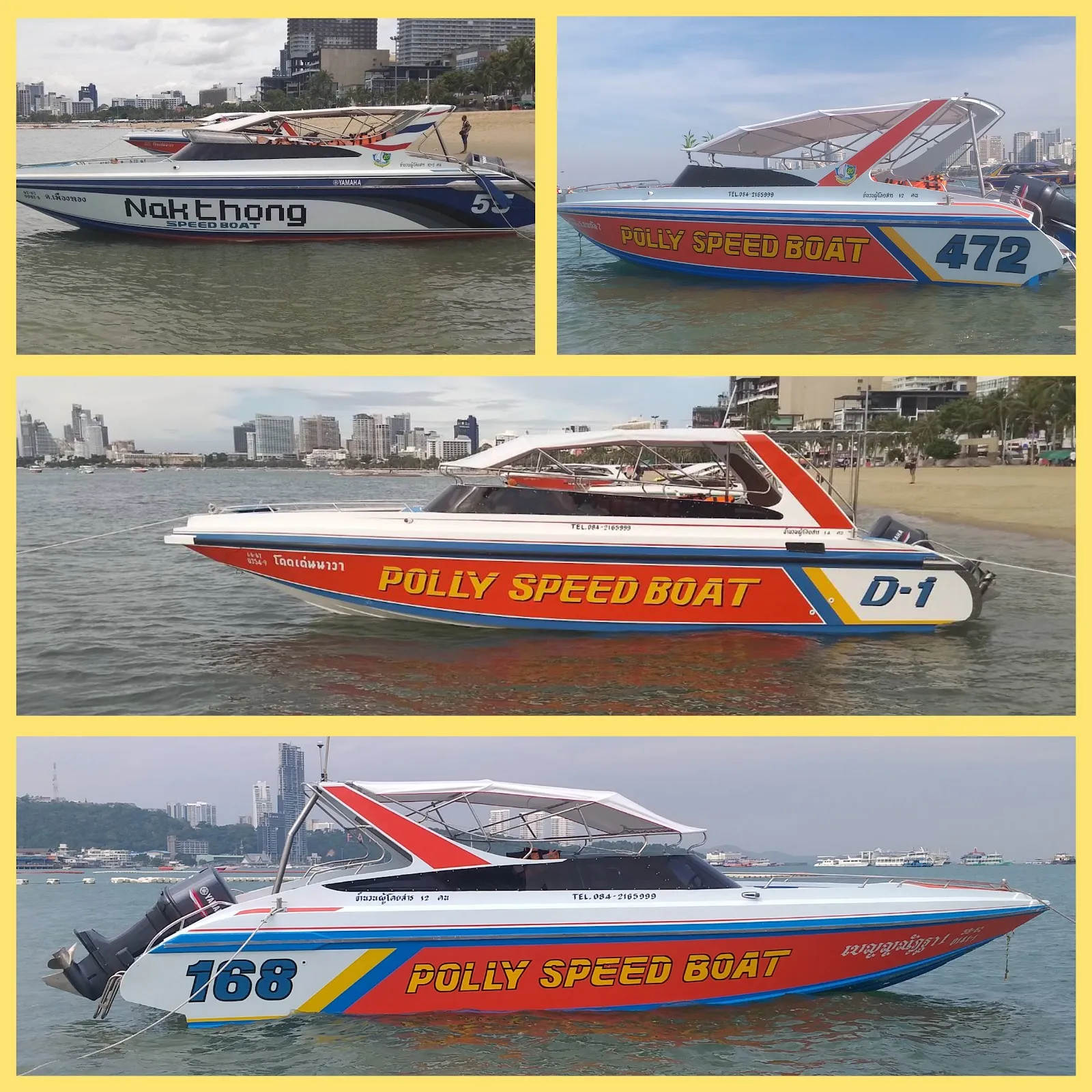 POLLY SPEED BOAT Trip Pattaya - Koh Larn