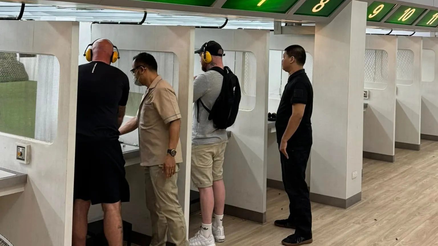 Tiffany's indoor shooting range