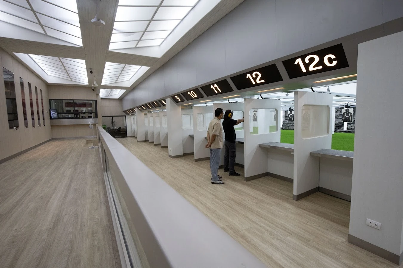 Tiffany's indoor shooting range