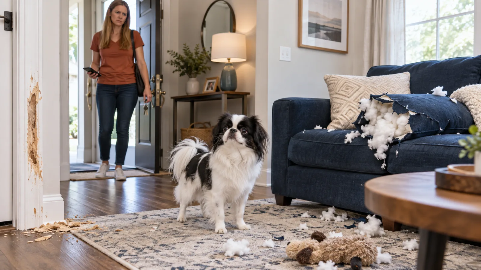 Dog Destroying the House When Left Alone: Why It Happens and How to Stop It