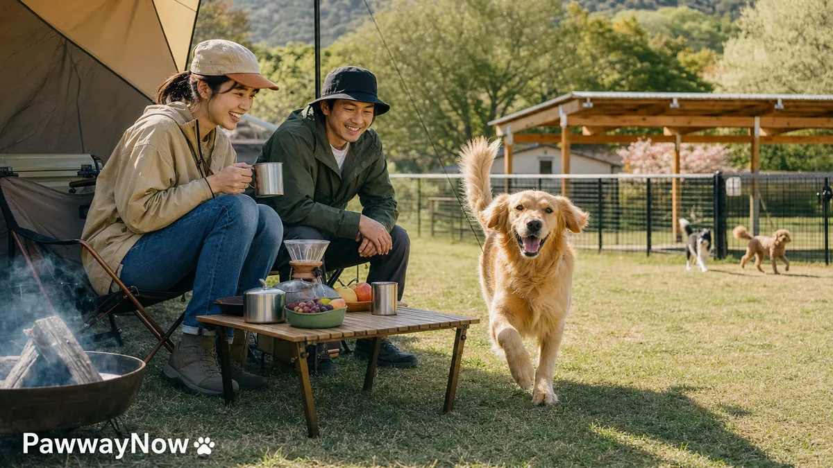 【関西】愛犬とキャンプを満喫！ドッグランやBBQも楽しめるおすすめ3選のイメージ写真