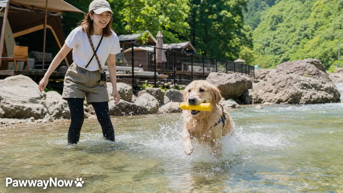 【関西】夏といえば川遊び！愛犬と楽しめる設備充実スポットから穴場までのイメージ写真