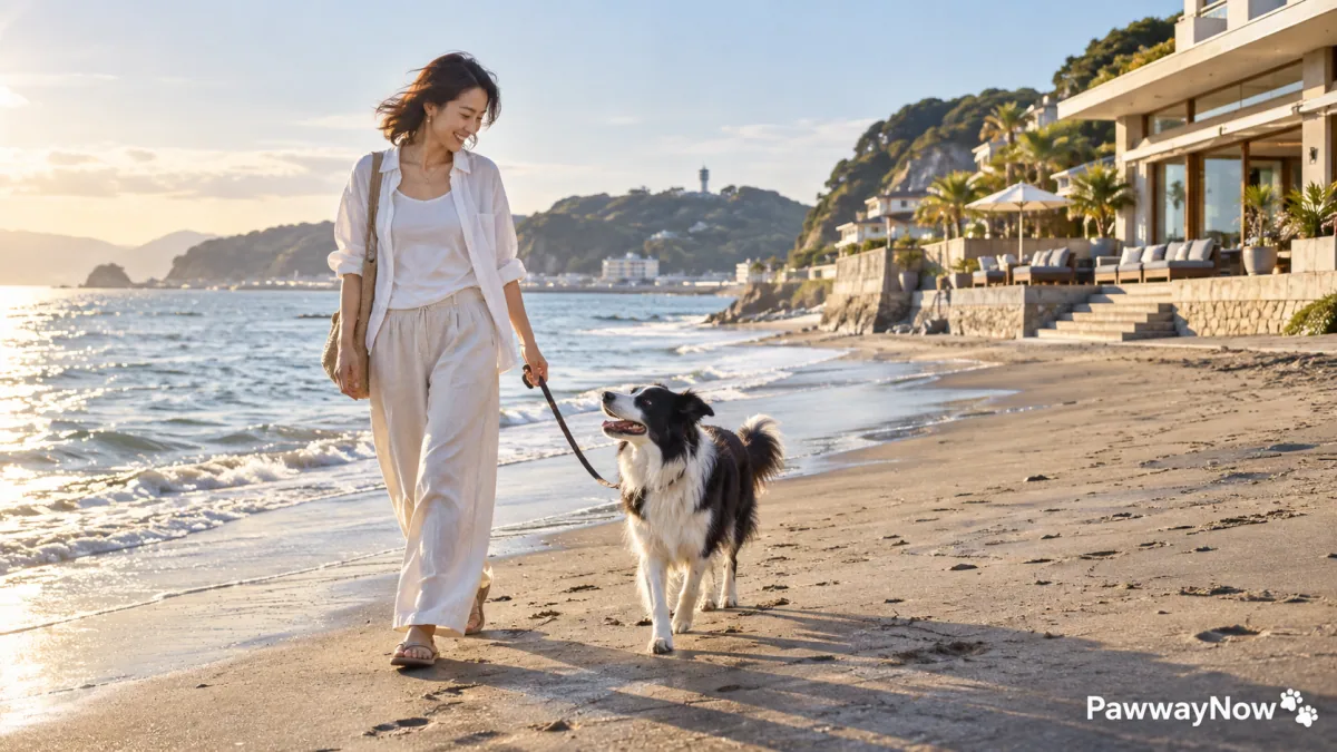 【湘南・三浦半島】愛犬と歩く砂浜が目の前！海辺の贅沢ステイ5選のイメージ写真