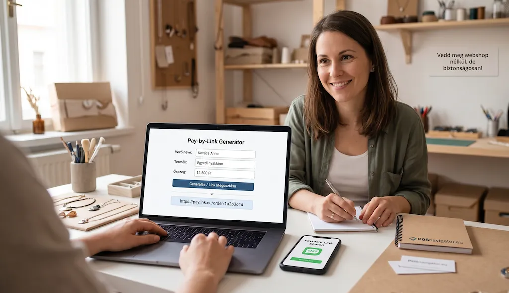 Pay-by-Link — fizetési link küldése vásárlóknak webshop nélkül