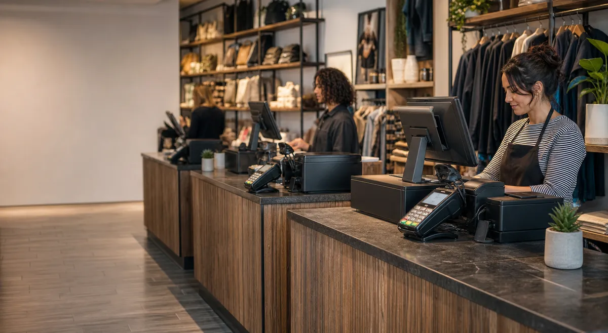 POS terminál nagyobb üzleteknek