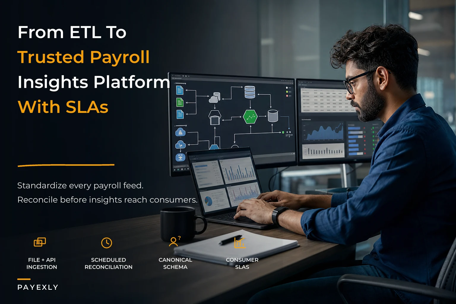 From ETL to trusted payroll insights: platform operating model, reconciliations and consumer SLAs