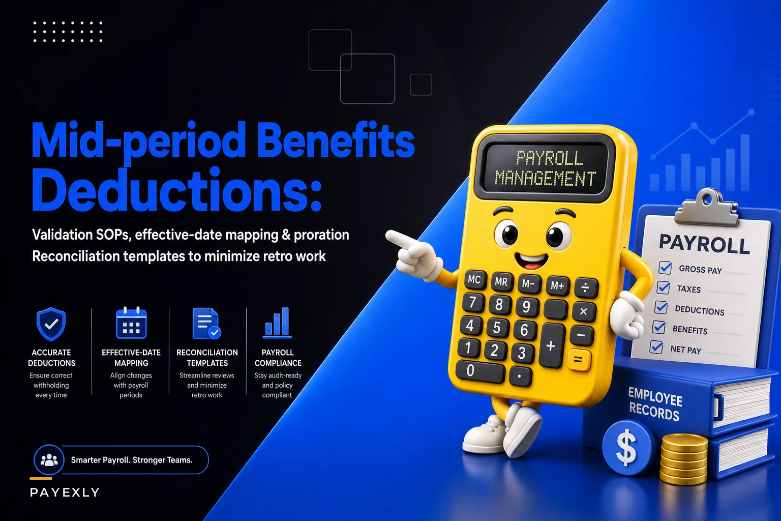 Mid-period benefits deductions: validation SOPs, pro‑ration formulas and reconciliation templates