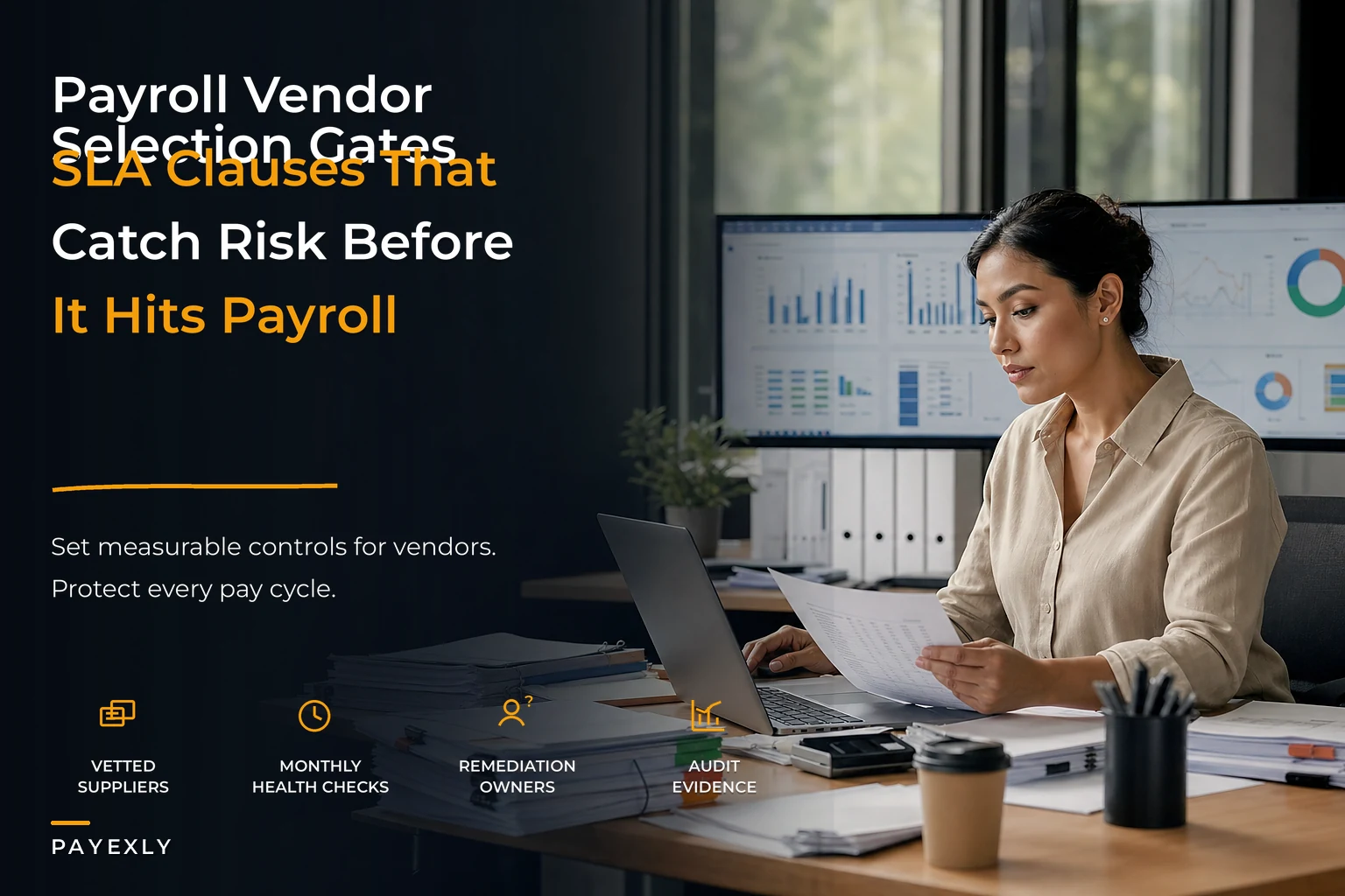 Payroll vendor management operating model: SLA clauses, recurring health metrics and audit-evidence packs