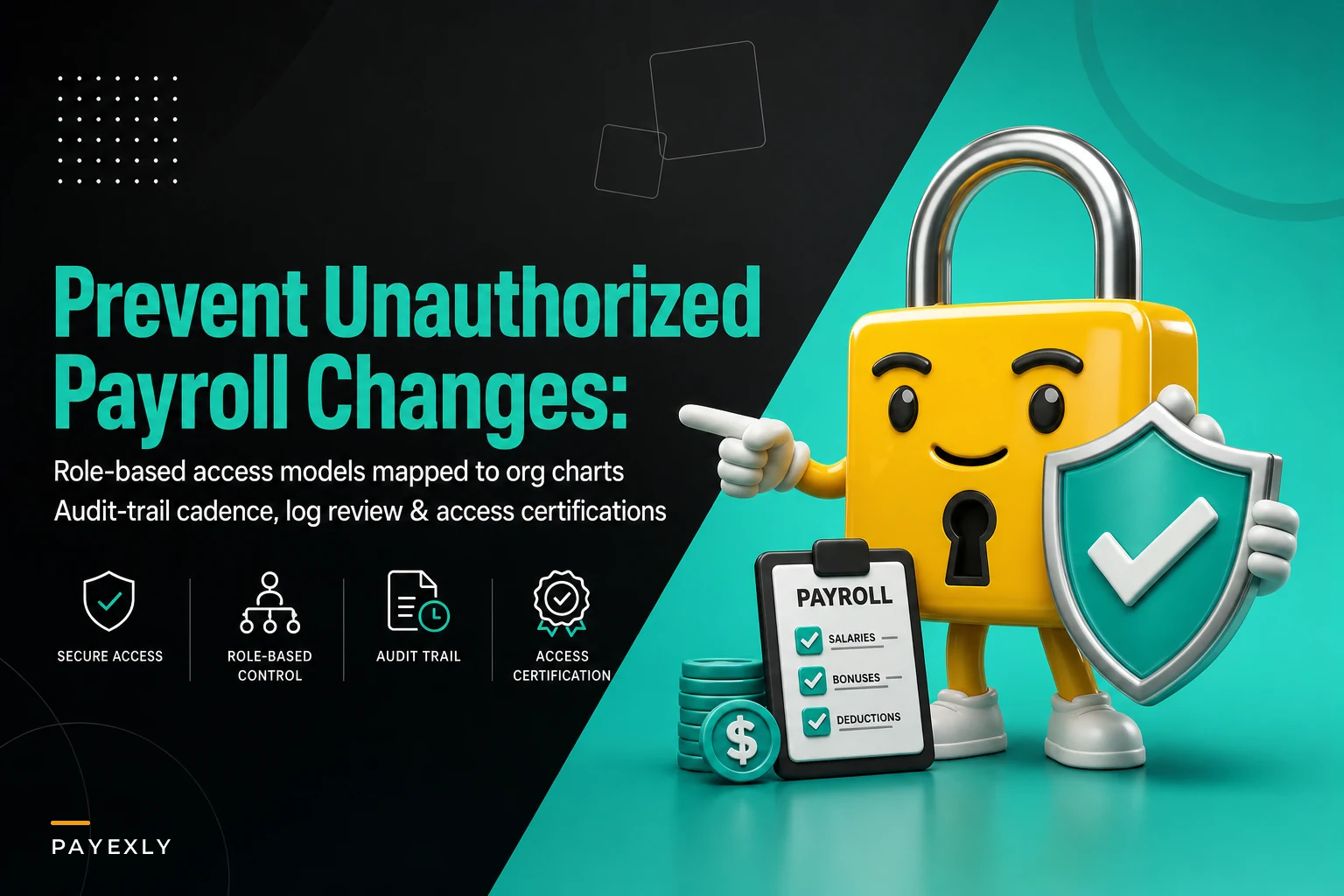 Prevent unauthorized payroll changes: role-based access models and audit-trail cadence