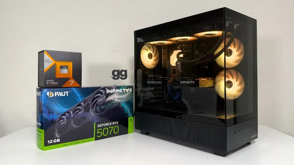 Ryzen 7 7800X3DとRTX 5070のベンチマーク実機検証