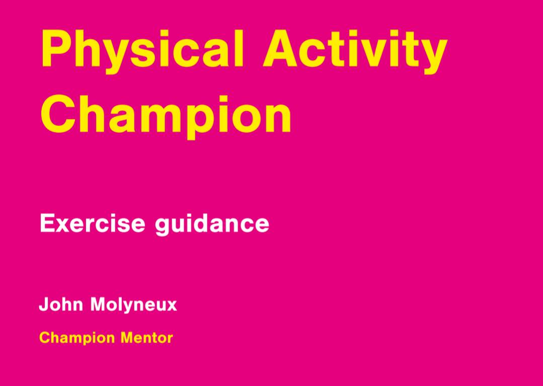 Exercise guidance for Parkinson's