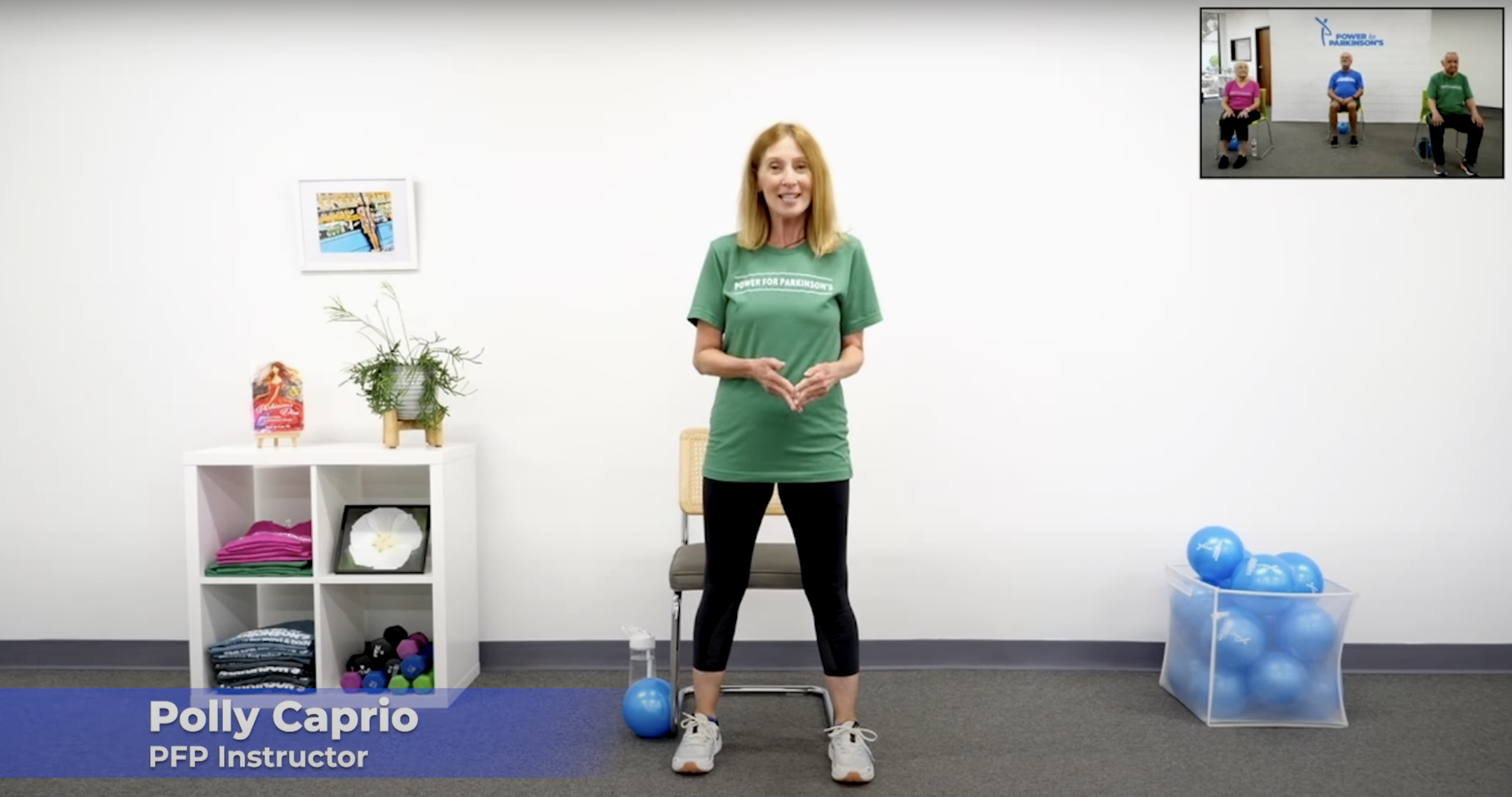 Polly & Friends! Fun & Effective Full Body Workout for PD | 45 Minutes of Exercise