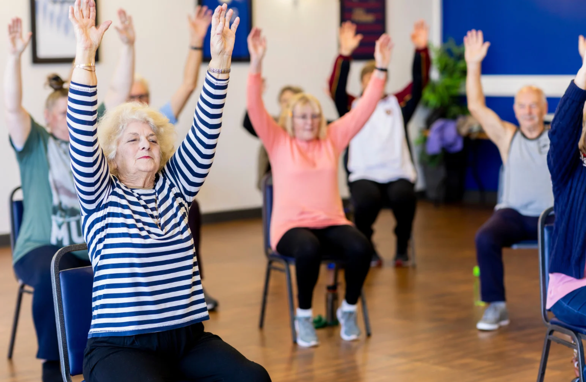 Chair Exercises to Improve Mobility & Stop Shuffling!