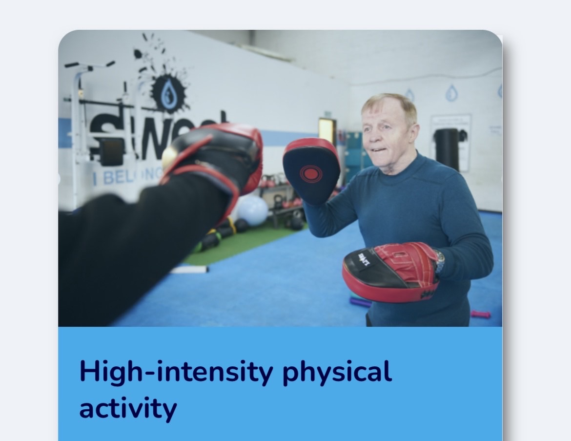 General informations and tips by Parkinson's UK: Physical activity and exercise