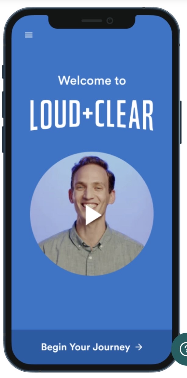 Loud + Clear: New phone app for voice exercises