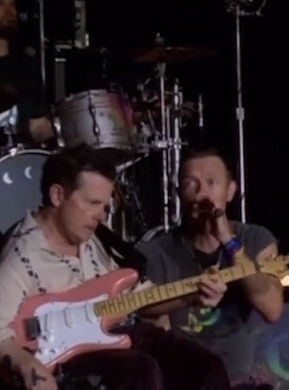 Michael J. Fox surprised fans at the Glastonbury Music Festival ❤️