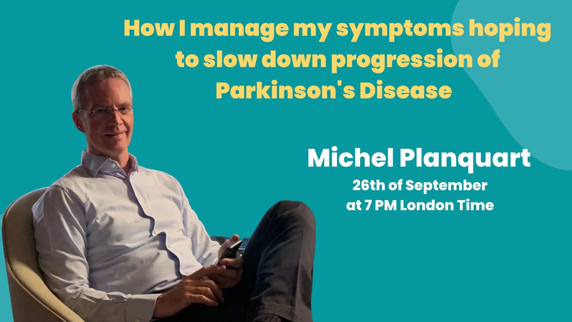 How I manage my symptoms hoping to slow down progression of Parkinson's Disease