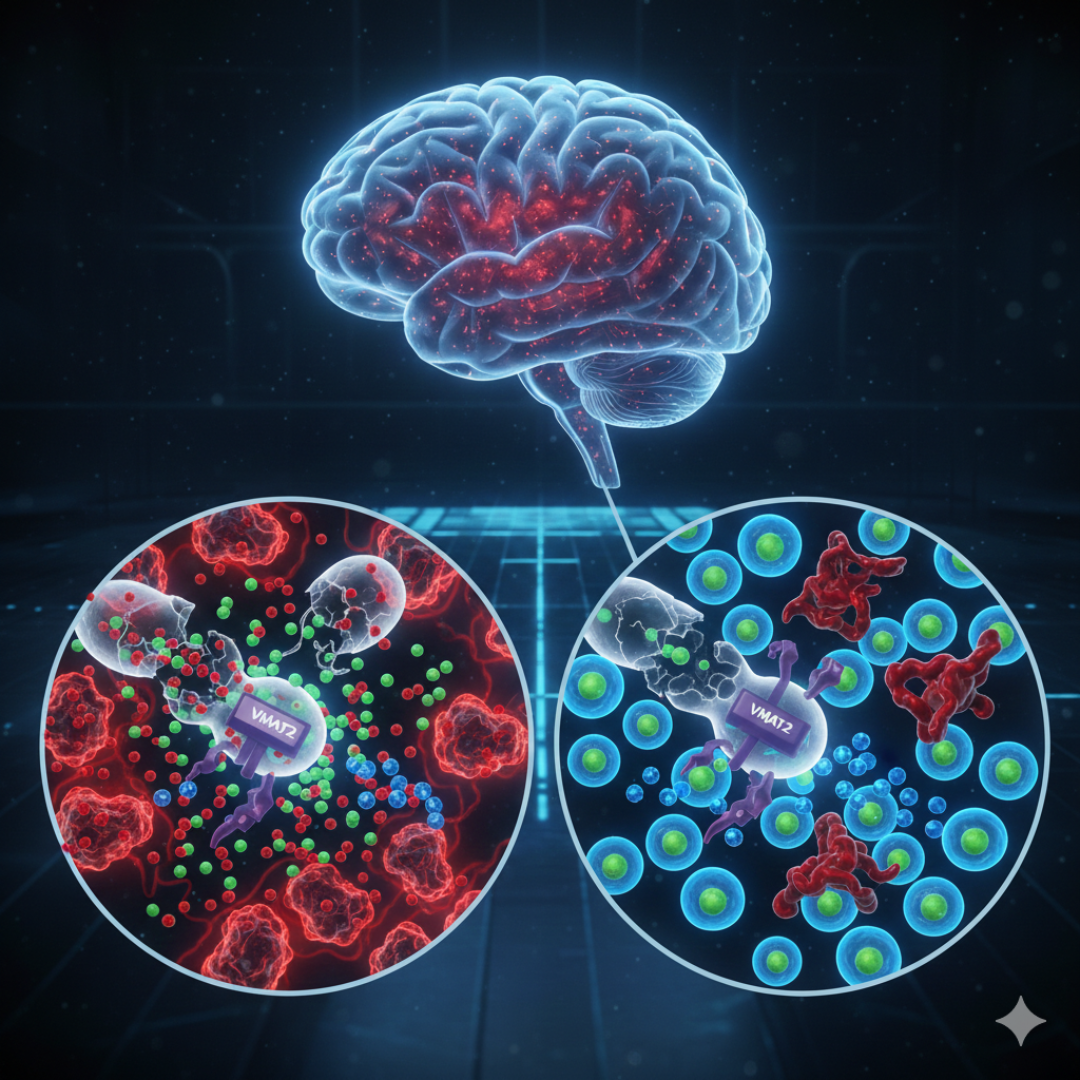 Why Leaking Dopamine Becomes Toxic