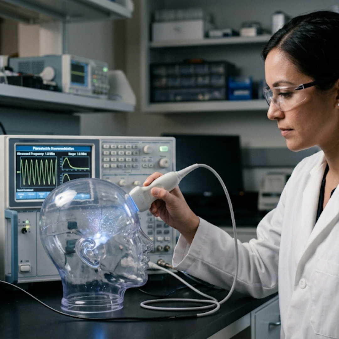 Wireless ultrasound particles may offer a less invasive alternative to traditional brain surgery for Parkinson's