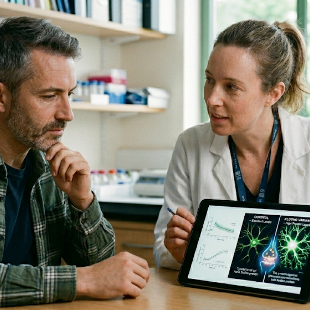A natural protein called Klotho may help protect the brain and keep thinking sharp in Parkinson's