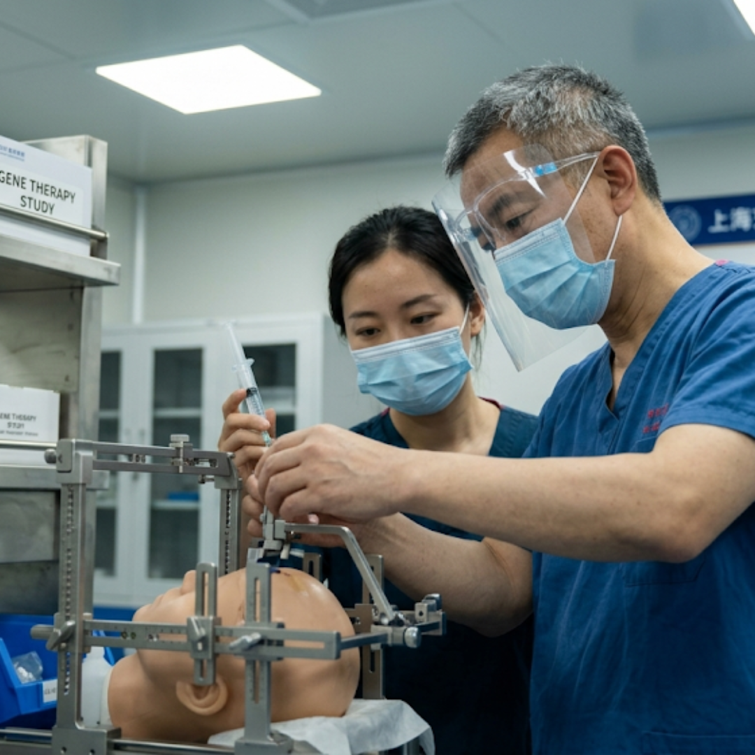 China accelerates clinical trials for Parkinson's with a successful dual target gene therapy study