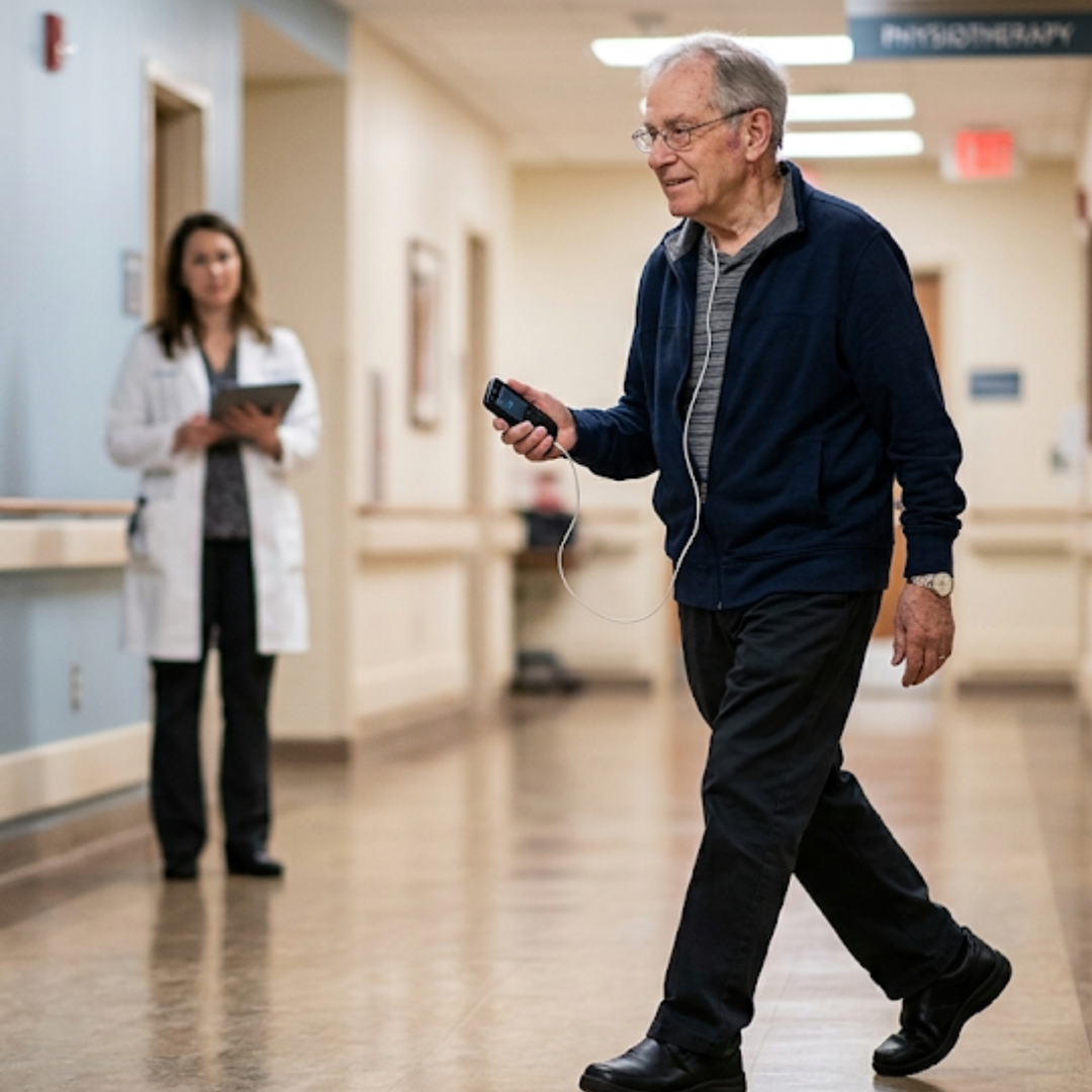 Smart deep brain stimulation devices now read brain signals in real time to automatically adjust electrical pulses and help people walk more smoothly