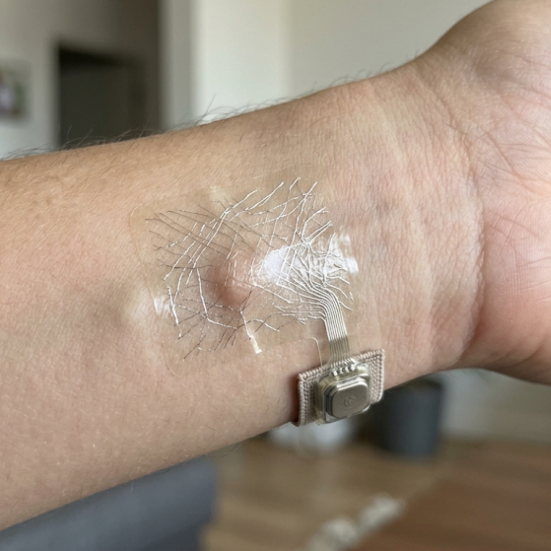Engineers build a flexible fibre sensor to track tremors and improve treatments for people with Parkinson's