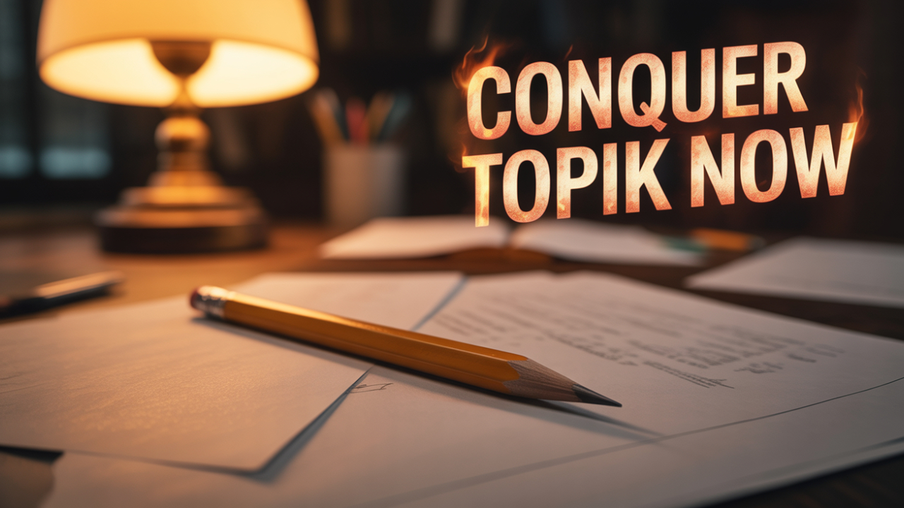 TOPIK Exam Preparation Course