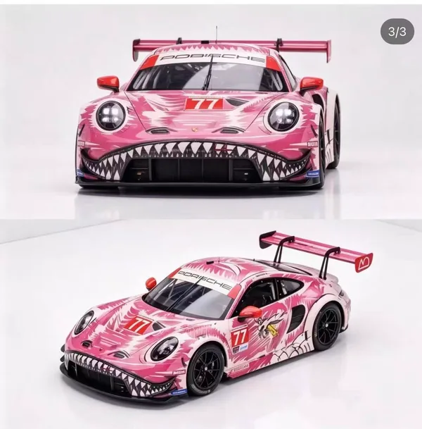 911 GT3R Pink Graffiti