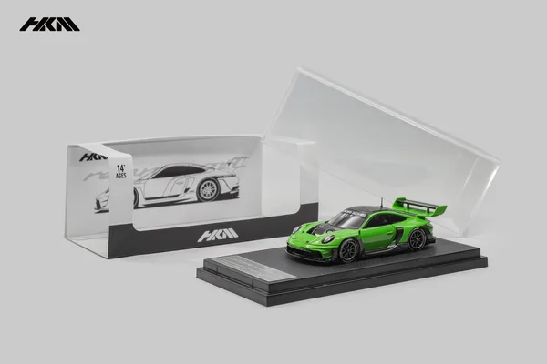 HKM 1:64 911 (992) GT3 R Rennsport Viper Green