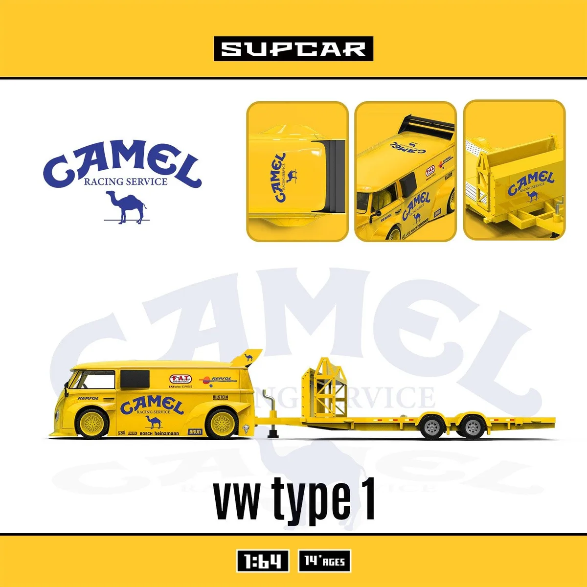 SC 1:64 Camel Painted Realistic
