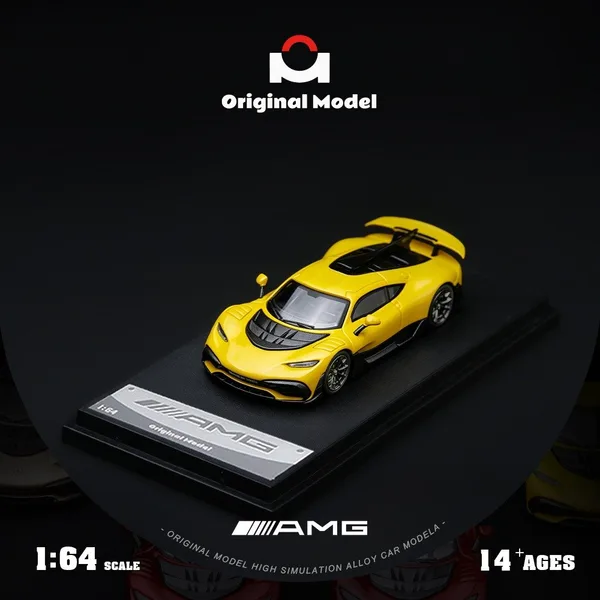 Original Model 1/64 AMG One - Bright Yellow