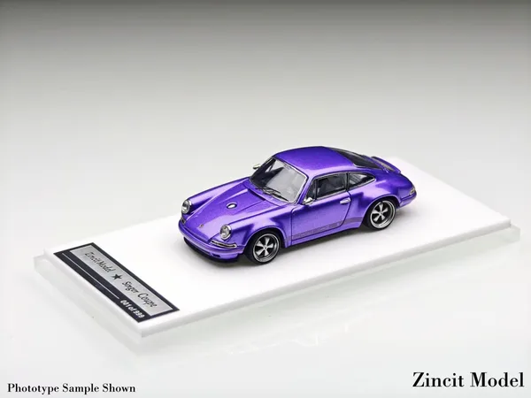 Zincit Model 1:64 Singer Coupe  Foshan Exhibition, Purple