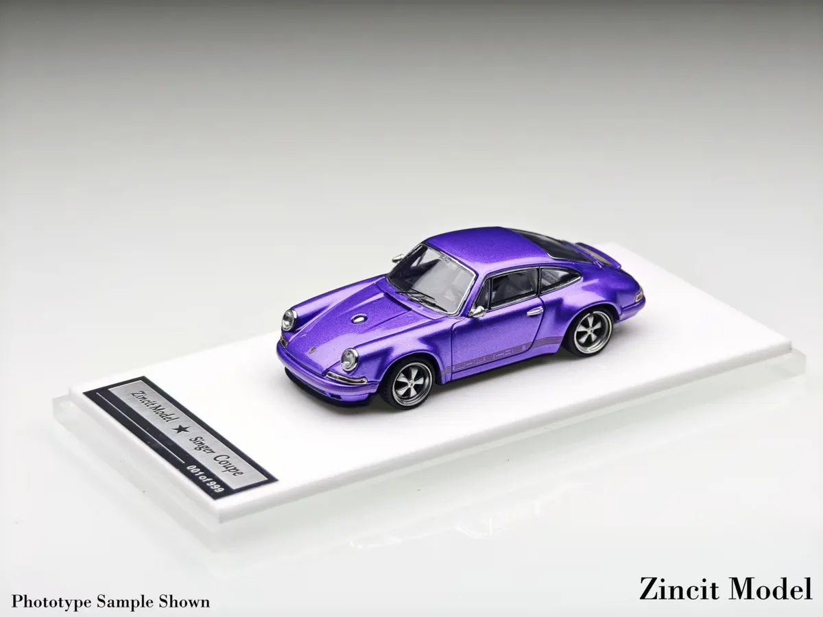 Zincit Model 1:64 Singer Coupe  Foshan Exhibition, Purple