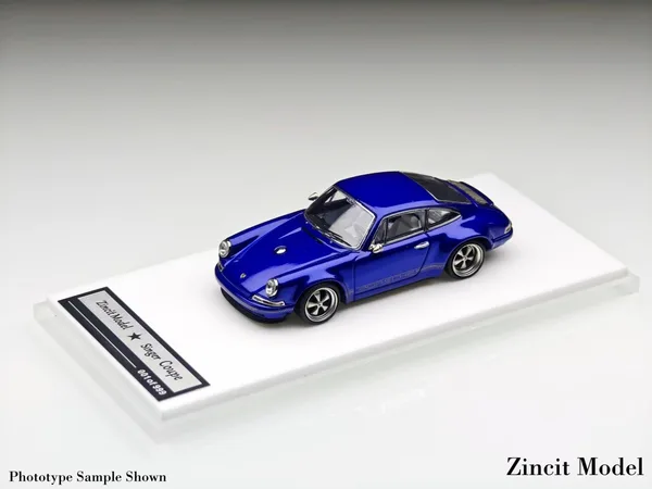 Zincit Model 1:64 Singer Coupe  Foshan Exhibition Glacier Blue