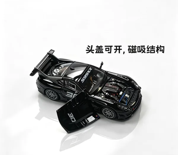 Rhino Model 1:64 Ferrari 599XX EVO Black