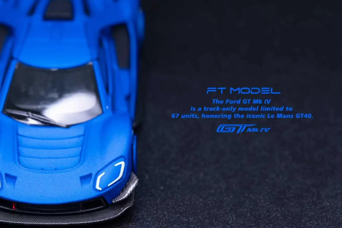 Ford GT MK4 Matte Blue
