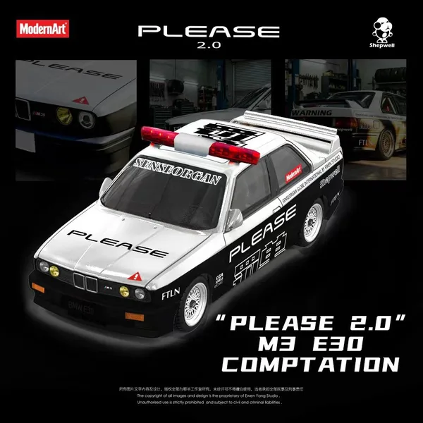 MD & ShepWell collaboration model - E30 M3 serie