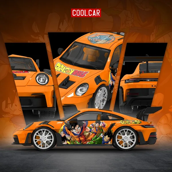 CC 1:64 Porsche 992 GT3 RS - Dragon Ball