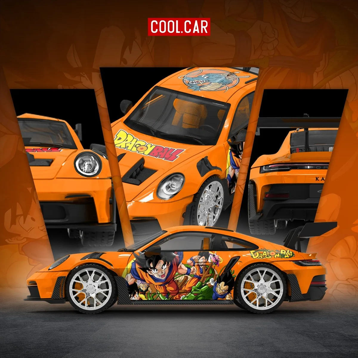 CC 1:64 Porsche 992 GT3 RS - Dragon Ball