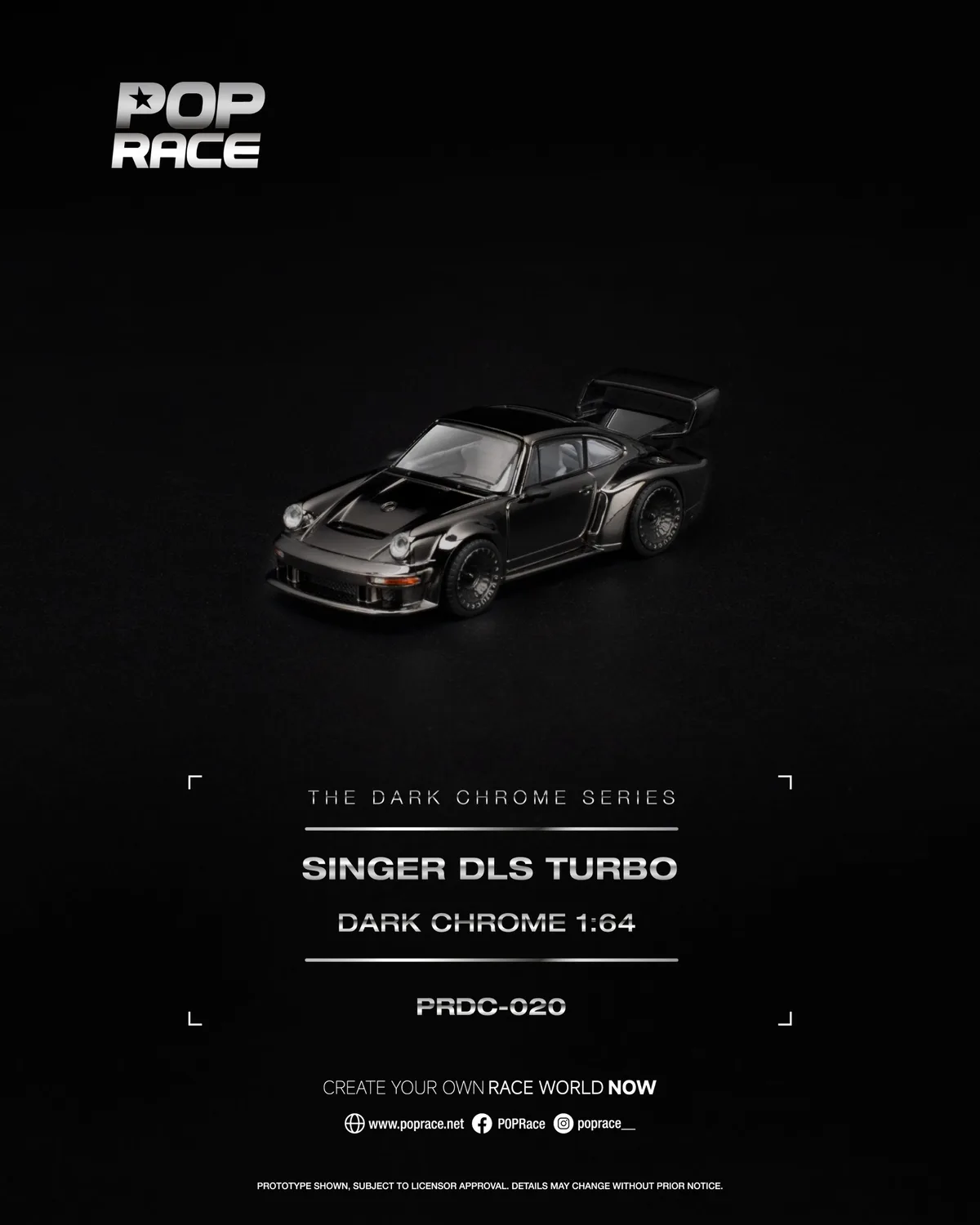 PopRace 1:64 SINGER DLS TURBO