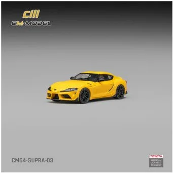 CM Model 1:64 Toyota GR Supra Nitro Yellow