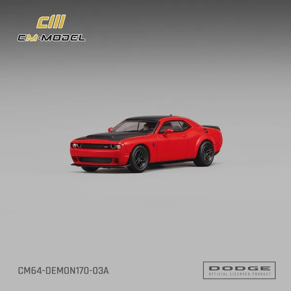 CM Model 1:64 Dodge Demon170 TorRed